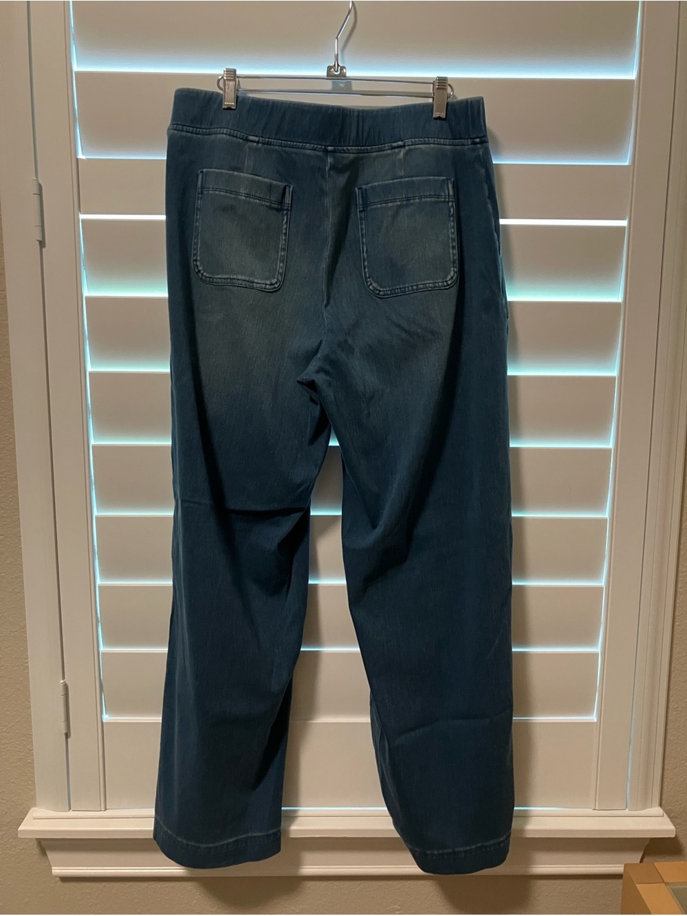 J. Jill Women's Straight Leg Jeans in Deep Blue Denim